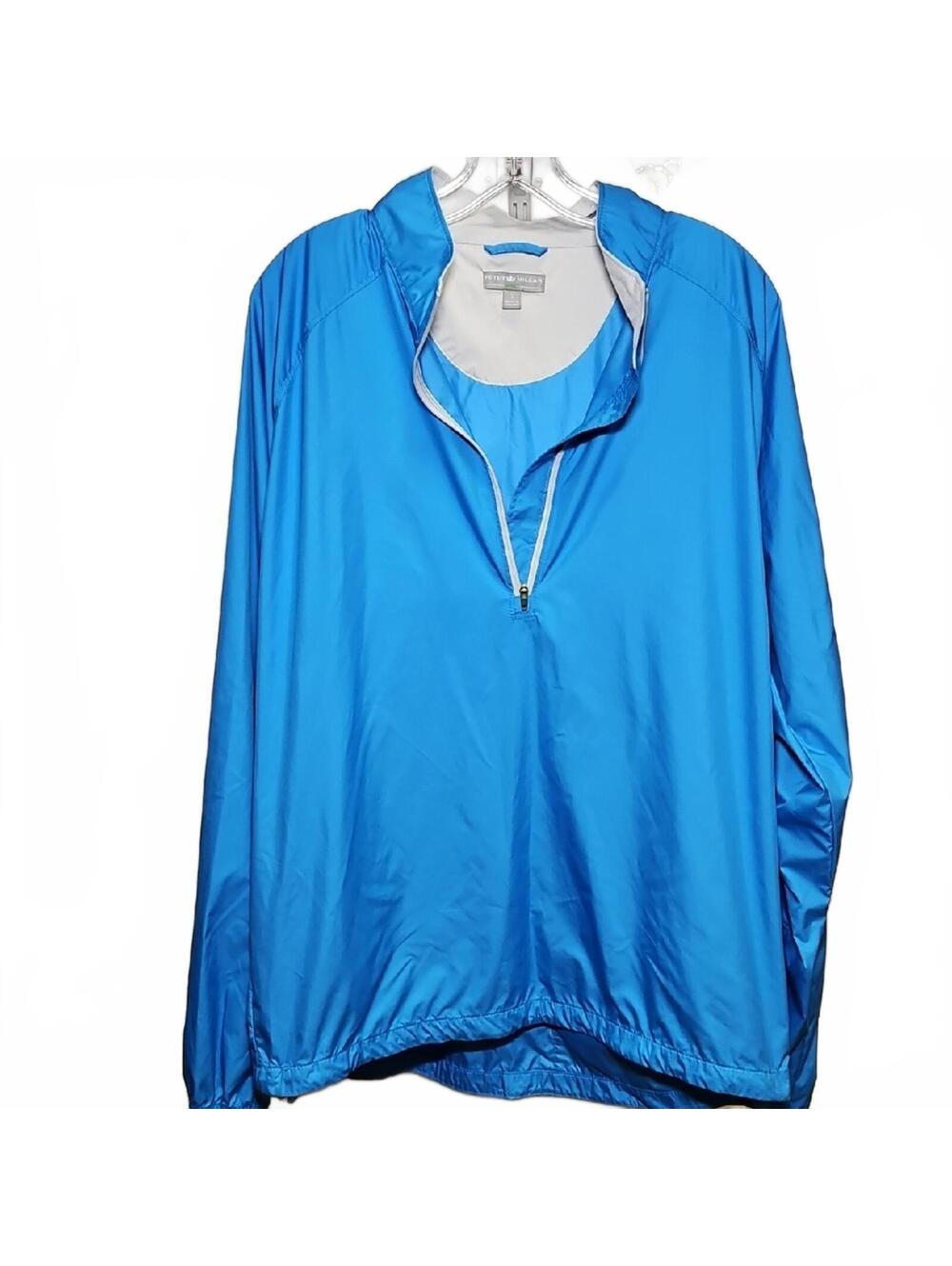 Peter Millar | Blue Windbreaker Jacket | L
